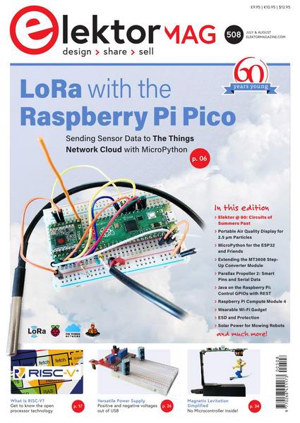 Elektor Mag Elektorlabs Elektor Electronics July-August №4 2021 №508