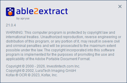 Able2Extract Professional